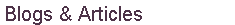 Blog and Article Links